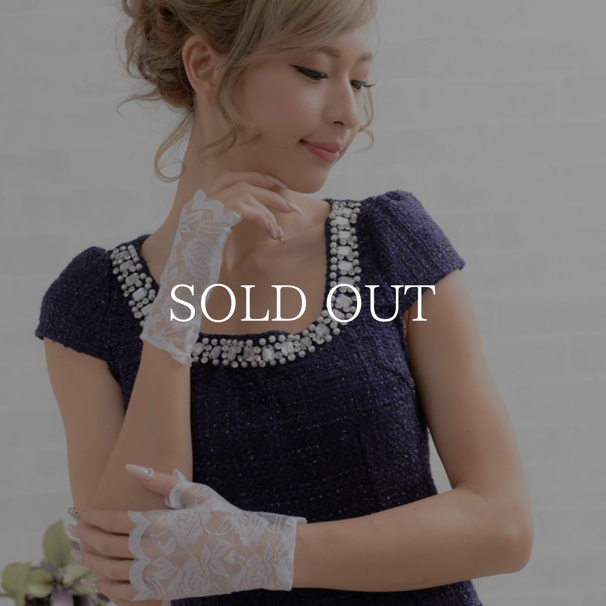 画像6: 再入荷！ハロウィン コスプレ 薔薇レースショートグローブ キャバドレス 結婚式 パーティー (6)