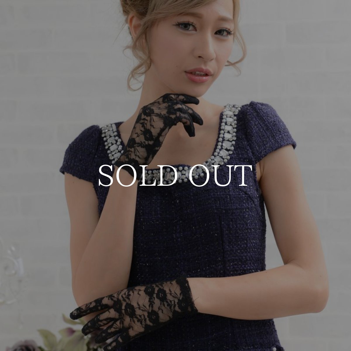 画像3: 再入荷!総レースショートグローブ ハロウィン コスプレ キャバドレス 結婚式 パーティー (3)