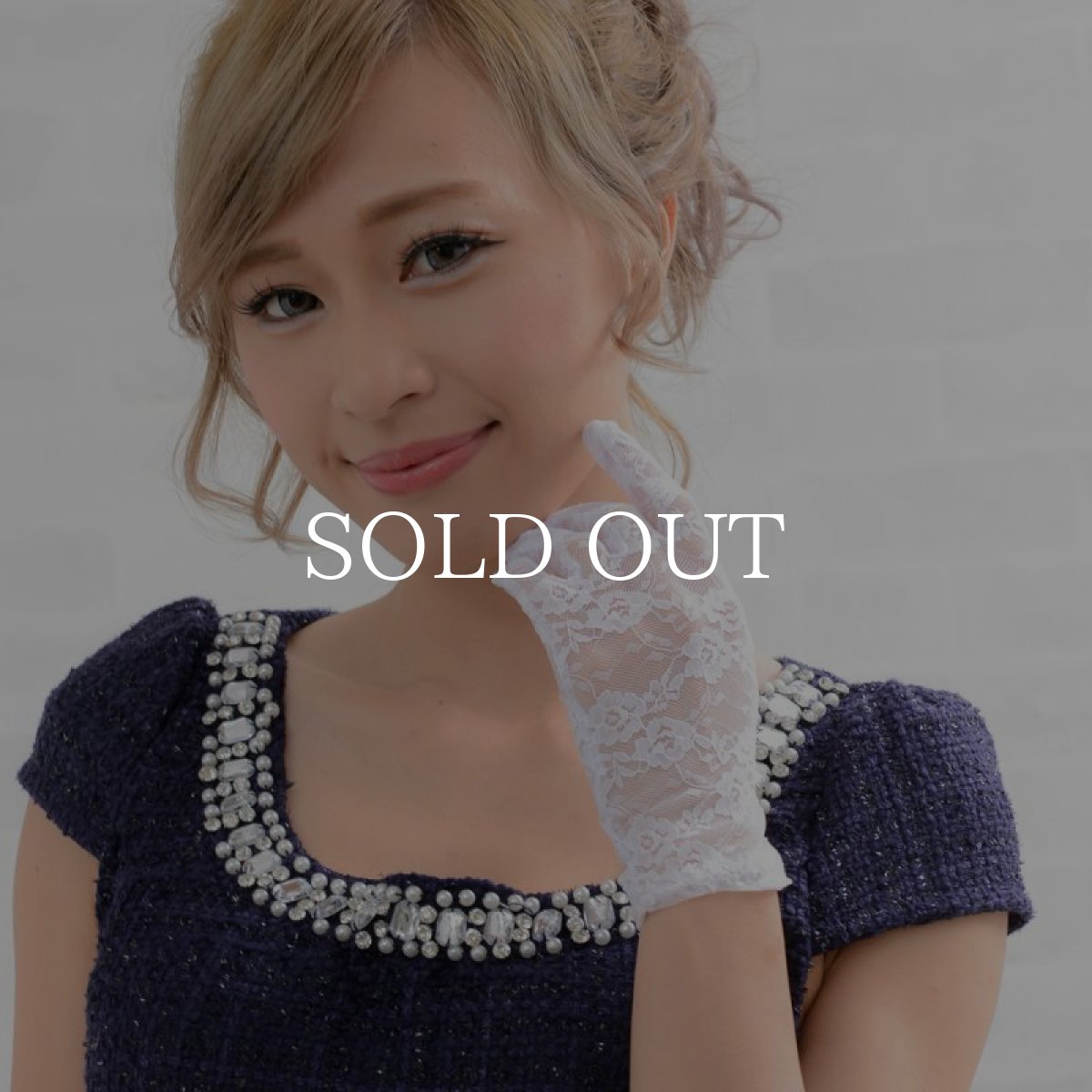 画像5: 再入荷!総レースショートグローブ ハロウィン コスプレ キャバドレス 結婚式 パーティー (5)