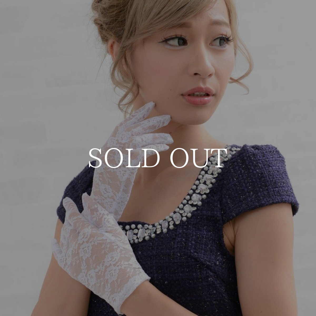 画像4: 再入荷!総レースショートグローブ ハロウィン コスプレ キャバドレス 結婚式 パーティー (4)