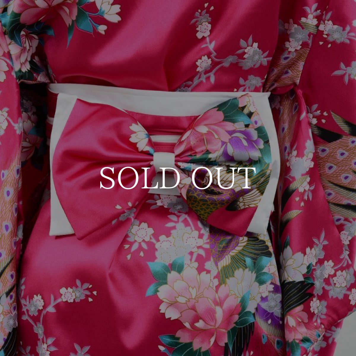 画像10: 再入荷！サテン和柄豪華花魁ミニ着物ドレス 和柄 よさこい 花魁 コスプレ キャバドレス (10)