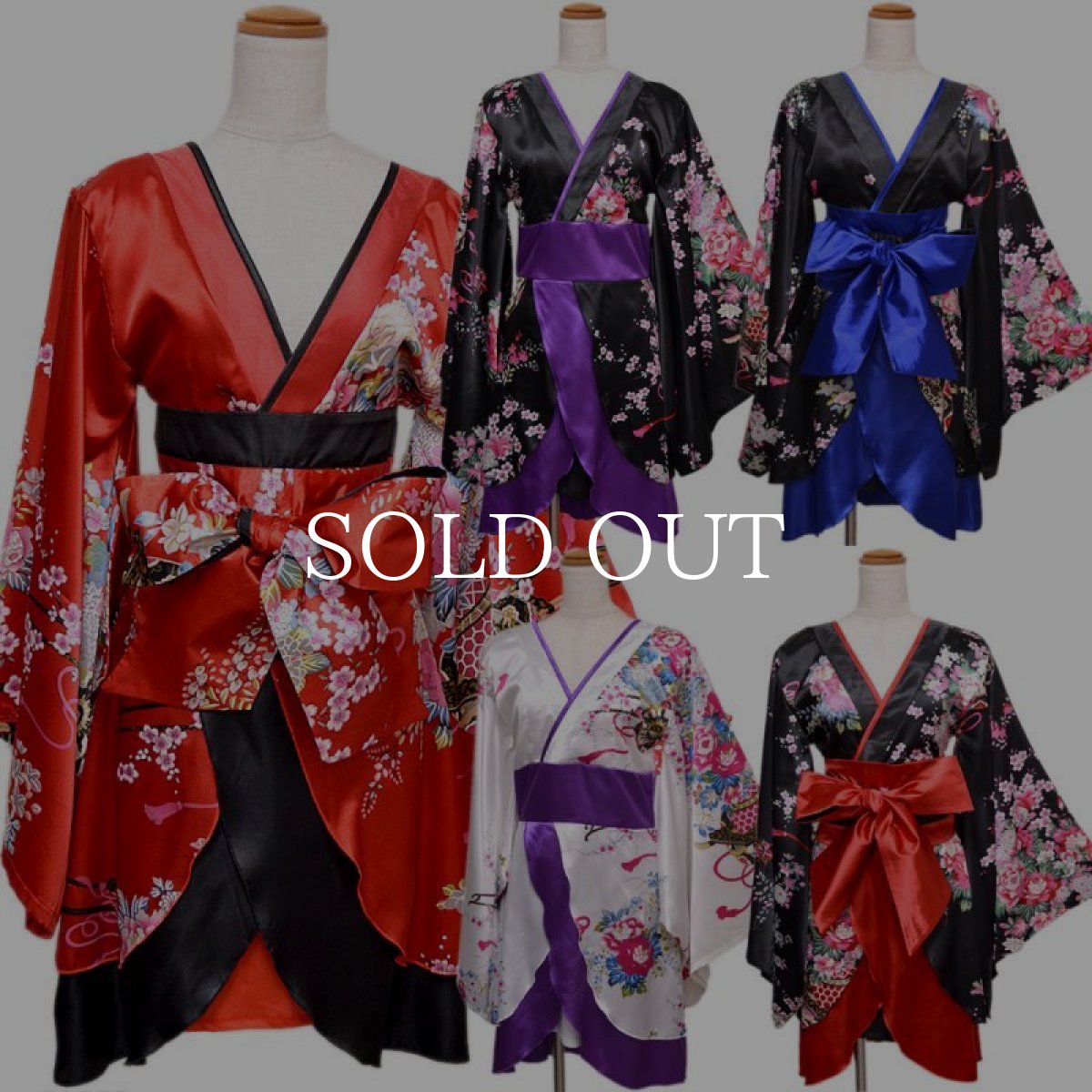 画像16: 再入荷！【5カラー】孔雀和柄着物ドレス 和柄 衣装 ダンス よさこい 花魁 コスプレ キャバドレス (16)