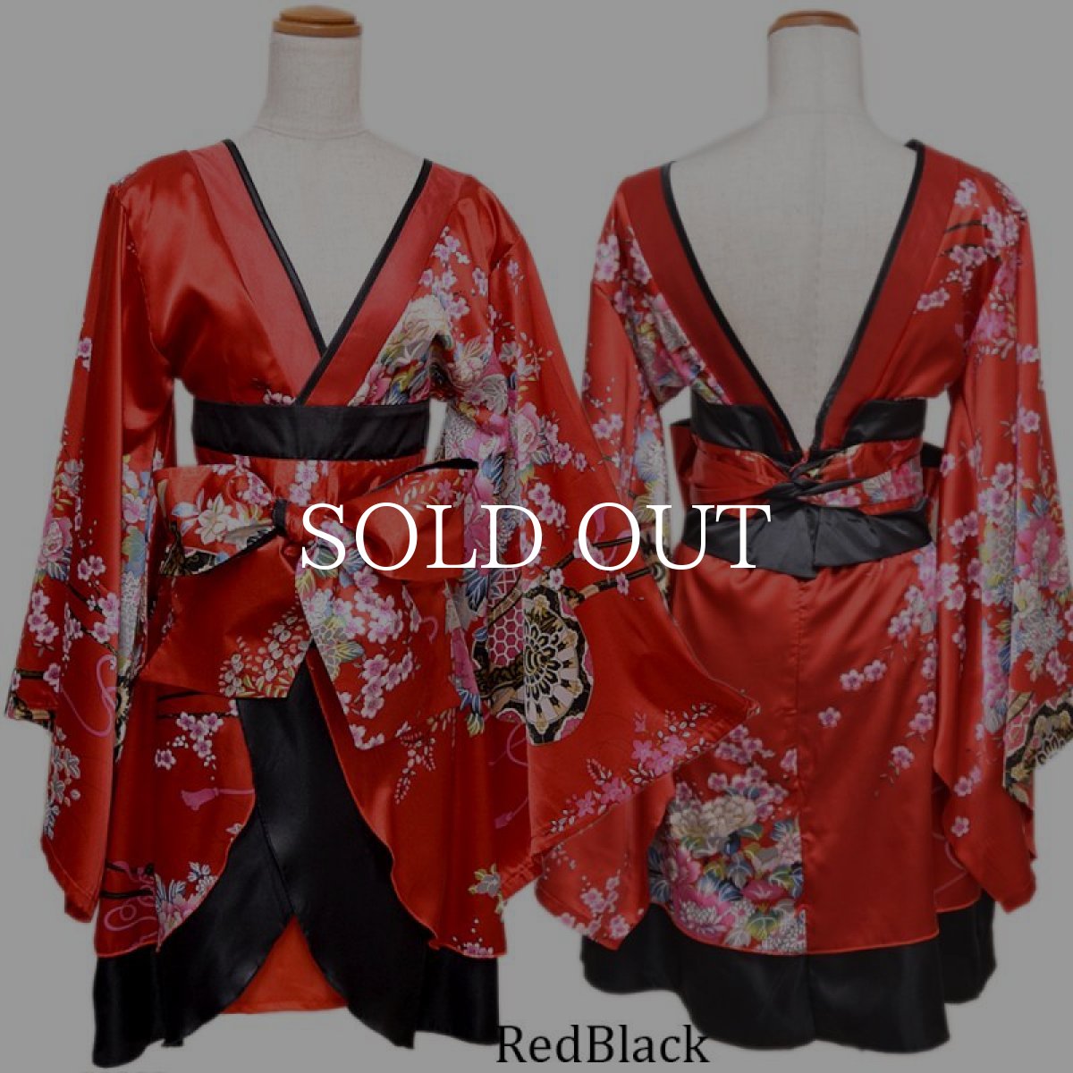 画像15: 再入荷！【5カラー】孔雀和柄着物ドレス 和柄 衣装 ダンス よさこい 花魁 コスプレ キャバドレス (15)
