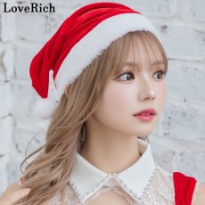 画像5: 【SALE20％OFF】【3点セット】マーメイドライン ノースリーブ パール＆ビジュー 襟 レース サンタ3点セットコスプレ サンタクロース クリスマス コスチューム キャバドレス (5)