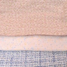 画像16: 残りわずか！【SALE30％OFF】【SMLサイズ/3カラー】ツイード 刺繍花 ウエストカット シースルー 長袖 谷間魅せ 背中魅せ タイト ミニドレス キャバドレス  (16)
