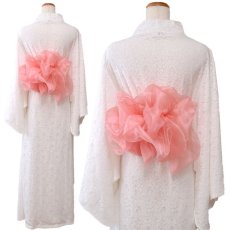 画像35: 【送料無料！】【18カラー/帯単品】ふんわり オーガンジー 帯 兵児帯 花魁 着物 浴衣 ドレス (35)