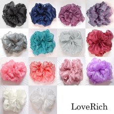画像40: 【送料無料！】【14カラー/帯・ショール単品】2WAY ラメ入り しわ加工 ふんわり 帯 ショール 兵児帯 花魁 着物 浴衣 ドレス (40)
