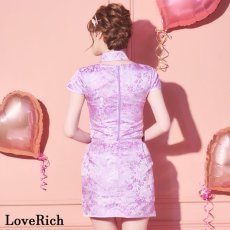 画像18: 【SALE20％OFF】【SMLサイズ/4カラー/3点セット】セットアップ 龍柄 美胸 スリット 谷間魅せ 美脚 チャイナドレス チャイナ服 ミニ コスプレ イベント ハロウィン キャバドレス (18)