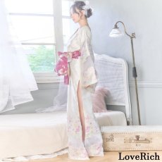 画像16: 送料無料！【高級ライン】【2カラー/2点セット】花柄 刺繍 スリット 透け ロング 花魁 着物 ドレス コスプレ イベント ハロウィン キャバドレス (16)