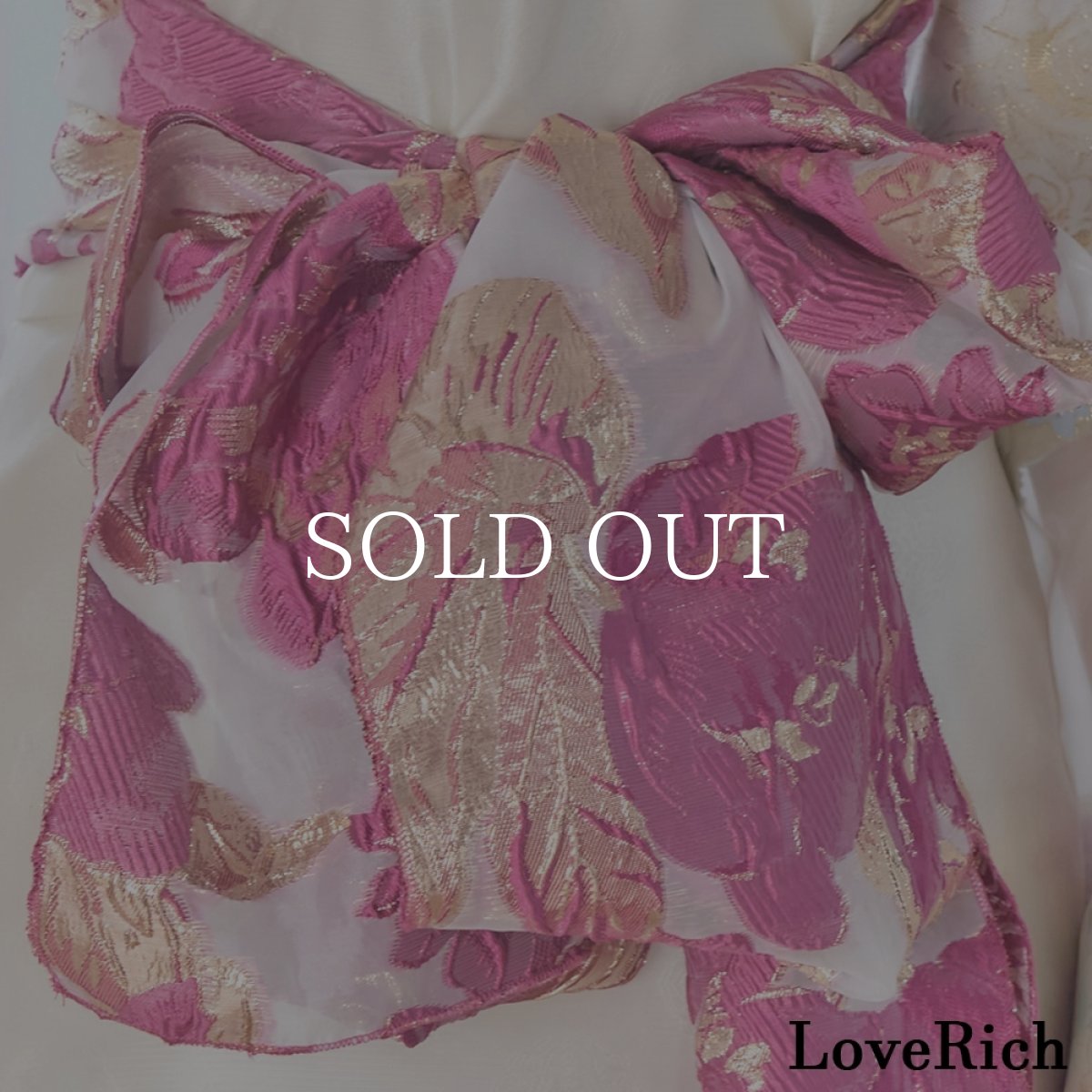 画像14: 送料無料！【高級ライン】【2カラー/2点セット】花柄 刺繍 スリット 透け ロング 花魁 着物 ドレス コスプレ イベント ハロウィン キャバドレス (14)