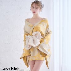 画像5: 【高級ライン】【2点セット/2カラー】花柄 和柄 ミニ 豪華 帯 リボン 花魁 着物 ドレス コスプレ イベント ハロウィン (5)