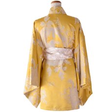 画像19: 【高級ライン】【2点セット/2カラー】花柄 和柄 ミニ 豪華 帯 リボン 花魁 着物 ドレス コスプレ イベント ハロウィン (19)