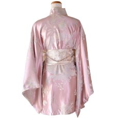 画像21: 【高級ライン】【2点セット/2カラー】花柄 和柄 ミニ 豪華 帯 リボン 花魁 着物 ドレス コスプレ イベント ハロウィン (21)