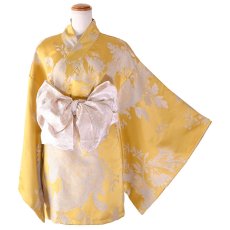 画像18: 【高級ライン】【2点セット/2カラー】花柄 和柄 ミニ 豪華 帯 リボン 花魁 着物 ドレス コスプレ イベント ハロウィン (18)
