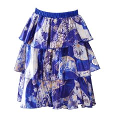 画像21: 【3点セット】花柄 セットアップ サテン生地 フリル ミニ 豪華 帯 花魁 着物 ドレス コスプレ ハロウィン キャバドレス (21)