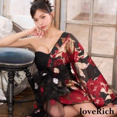 画像9: 【送料無料！】【4カラー/帯単品】立体フラワーシースルー帯 兵児帯 花魁 着物 浴衣 コサージュ 花 (9)