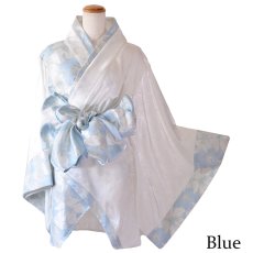 画像18: 【高級ライン】【2点セット】淡彩 花柄 帯 花魁 着物 ドレス コスプレ ハロウィン キャバドレス (18)