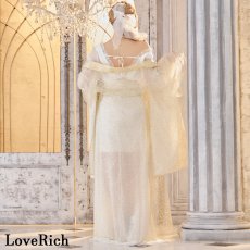 画像7: 【2カラー】全面スパンコール ロング 羽織 シアー 和装 豪華 花魁 着物 ドレス コスプレ イベント ハロウィン (7)