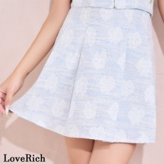 画像10: 【SMLサイズ】花柄 ビジュー ハイネック セットアップ ミニドレス キャバドレス  (10)