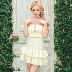 画像9: 【SMLサイズ】フェアリー ブルーム フリル セットアップ ミニドレス キャバドレス  (9)