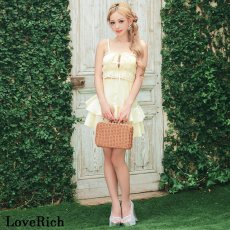 画像10: 【SMLサイズ】フェアリー ブルーム フリル セットアップ ミニドレス キャバドレス  (10)
