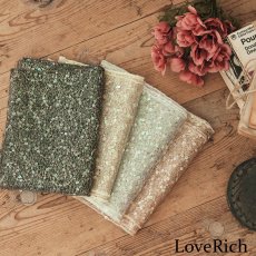 画像3: 【送料無料！】【4カラー/帯単品】スパンコールラメ帯 キラキラ アレンジ帯 兵児帯 花魁 着物 浴衣 和装小物 (3)