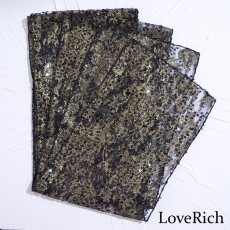 画像5: 【送料無料！】【2カラー/帯単品】スパンコールレース帯 キラキラ アレンジ帯 兵児帯 花魁 着物 浴衣 和装小物 (5)