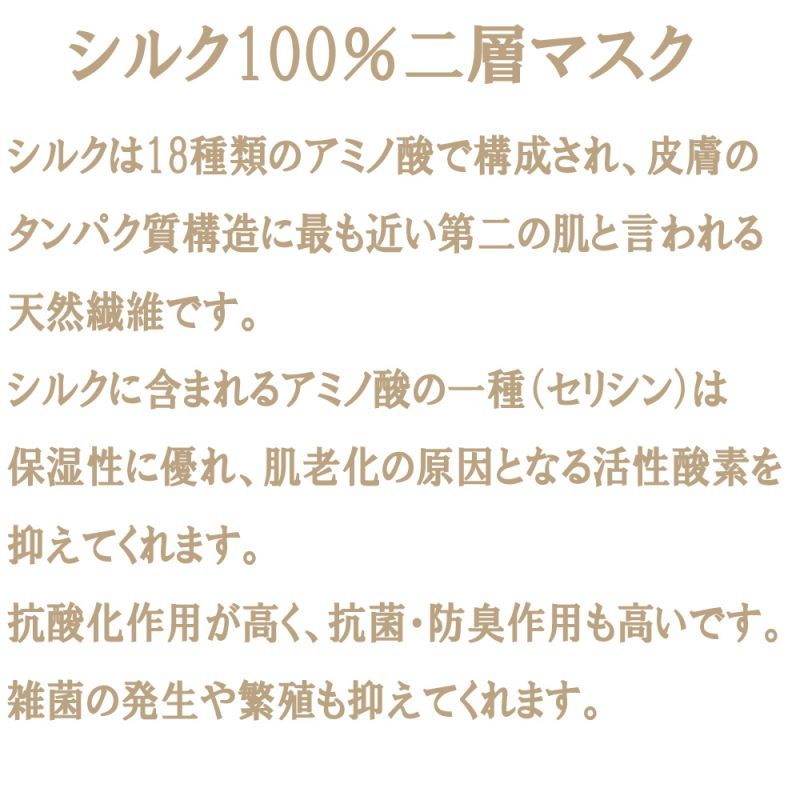 シルク美肌マスク 絹100 マスク 洗える 3d立体構造 乾きやすい 美肌 Uvカット 布 Mask 繰り返し