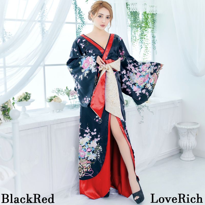 トップシークレット 豪華4点セット 帯 花魁 着物 ドレス コスプレ